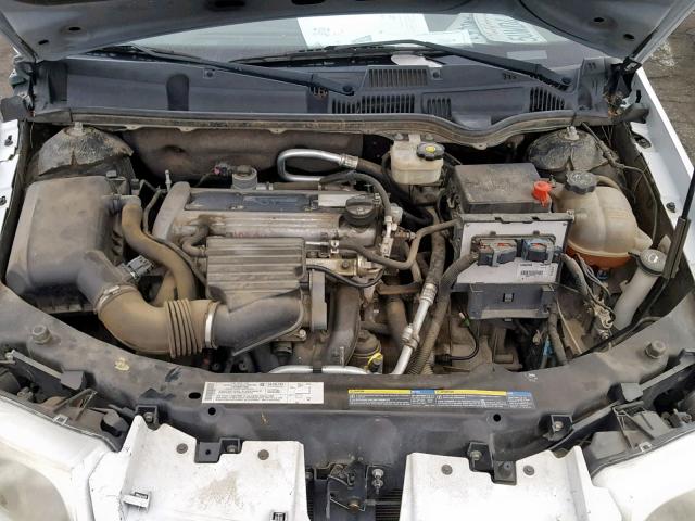 1G8AK55FX6Z188856 - 2006 SATURN ION LEVEL WHITE photo 7