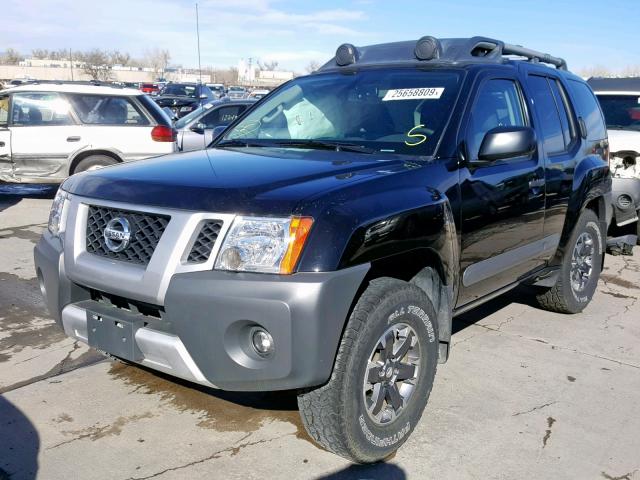 5N1AN0NW5FN660254 - 2015 NISSAN XTERRA X BLACK photo 2