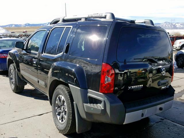 5N1AN0NW5FN660254 - 2015 NISSAN XTERRA X BLACK photo 3