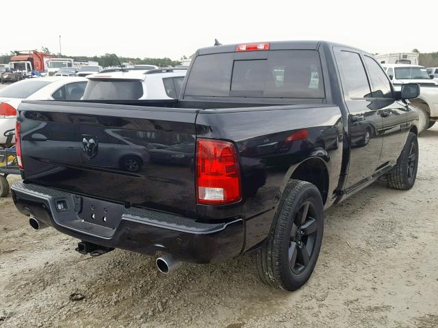 1C6RR6LT4JS147330 - 2018 RAM 1500 SLT BLACK photo 4