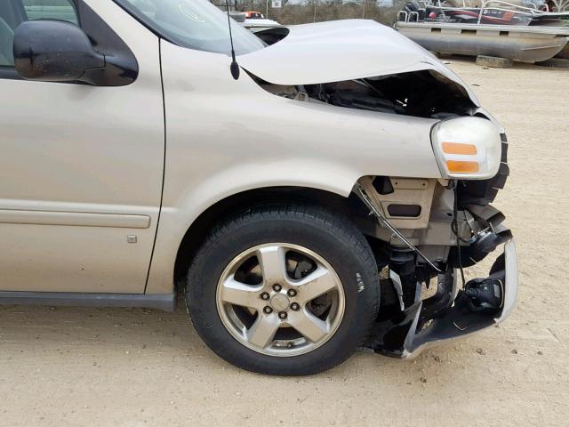 1GNDV33118D179573 - 2008 CHEVROLET UPLANDER L ვერცხლისფერი ფოტო 9