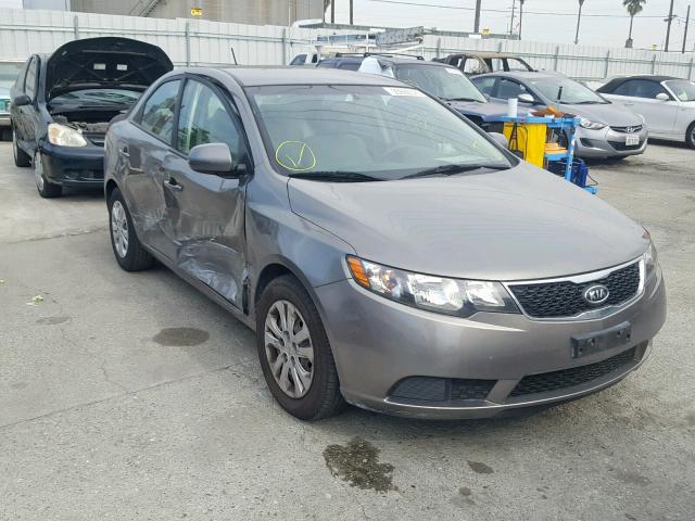 KNAFU4A29C5470778 - 2012 KIA FORTE EX GRAY photo 1