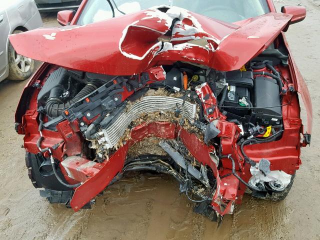 1G11D5RR9DF104389 - 2013 CHEVROLET MALIBU 1LT 红色 照片 7