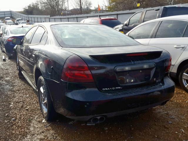 2G2WR524841333851 - 2004 PONTIAC GRAND PRIX BLACK photo 3