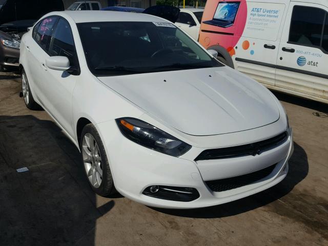 1C3CDFBA5DD342587 - 2013 DODGE DART SXT WHITE photo 1