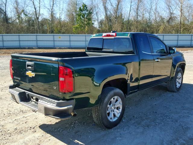 1GCHSCE32G1257389 - 2016 CHEVROLET COLORADO L GREEN photo 4