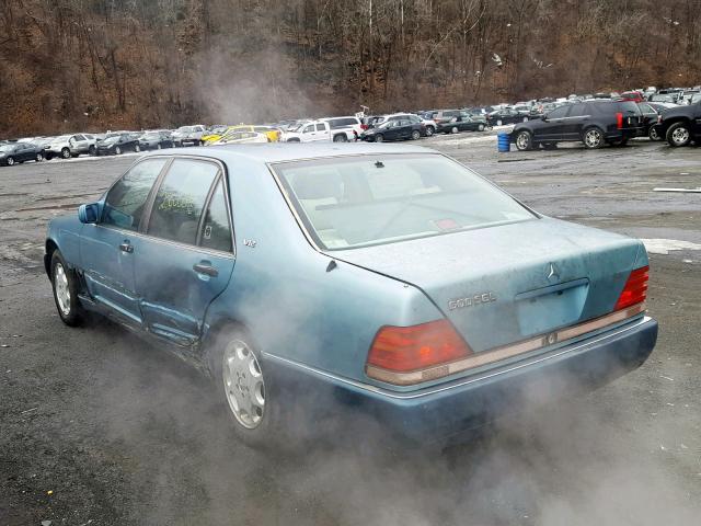 WDBCA3909GA267786 - 1986 MERCEDES-BENZ 560 SEL BLUE photo 3