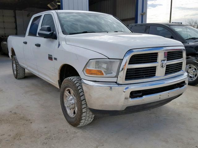 3C6TD5HT8CG199903 - 2012 DODGE RAM 2500 S WHITE photo 1