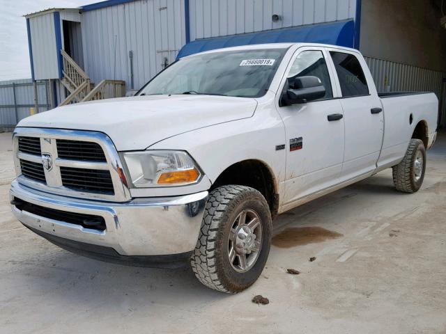 3C6TD5HT8CG199903 - 2012 DODGE RAM 2500 S WHITE photo 2