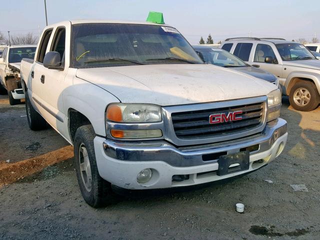 2GTEK13T361243097 - 2006 GMC NEW SIERRA WHITE photo 1