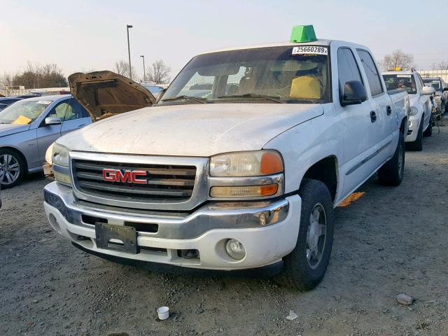 2GTEK13T361243097 - 2006 GMC NEW SIERRA WHITE photo 2