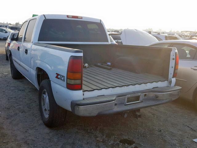 2GTEK13T361243097 - 2006 GMC NEW SIERRA WHITE photo 3