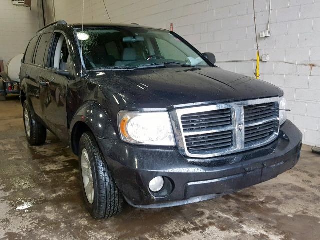 1D8HB38P89F708928 - 2009 DODGE DURANGO SE BLACK photo 1