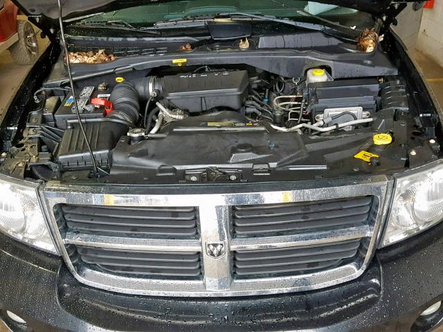 1D8HB38P89F708928 - 2009 DODGE DURANGO SE BLACK photo 7