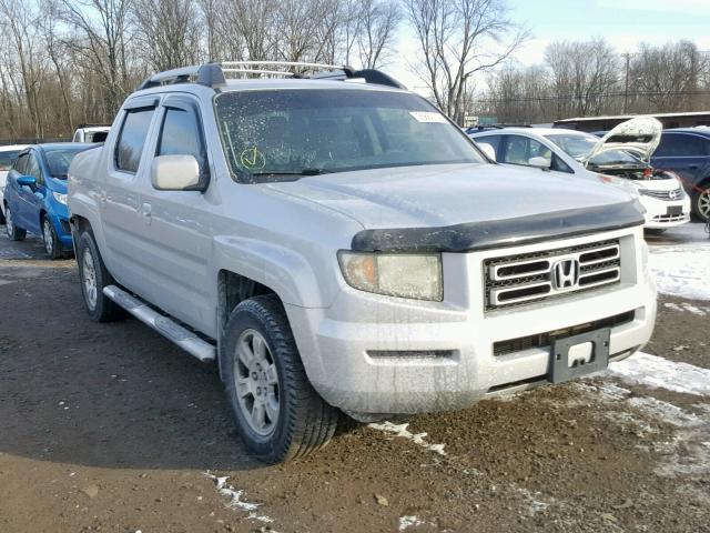 2HJYK16458H529640 - 2008 HONDA RIDGELINE SILVER photo 1