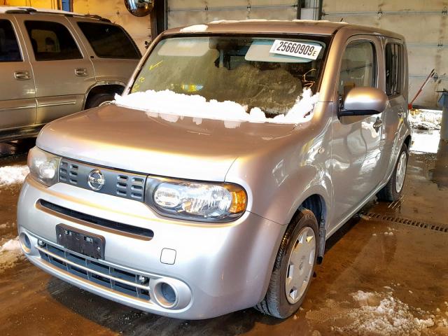 JN8AZ2KR5AT162616 - 2010 NISSAN CUBE BASE SILVER photo 2