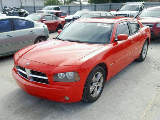 2B3KA53H18H185656 - 2008 DODGE CHARGER R/ RED photo 2