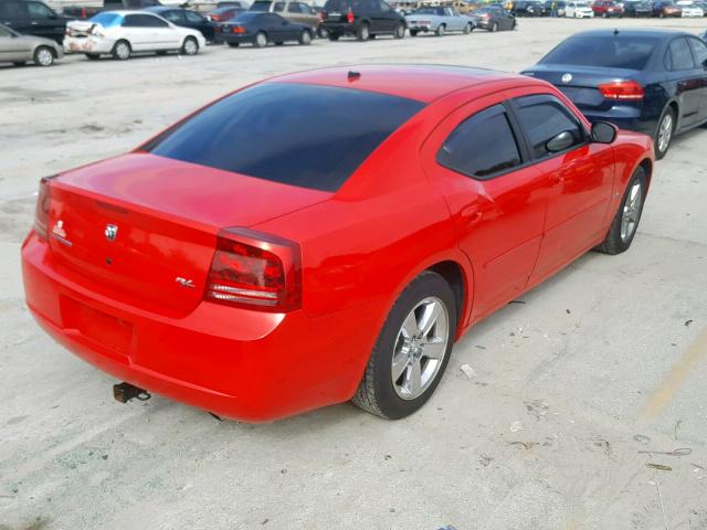 2B3KA53H18H185656 - 2008 DODGE CHARGER R/ RED photo 4