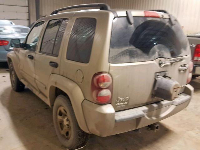 1J4GL38K35W686627 - 2005 JEEP LIBERTY RE GRAY photo 3