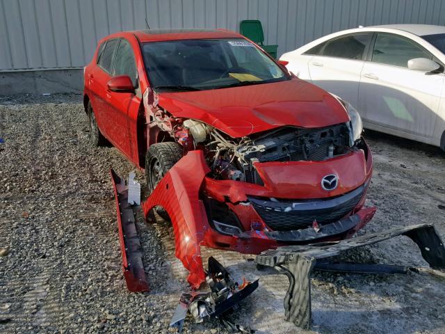 JM1BL1H59A1324419 - 2010 MAZDA 3 S RED photo 1