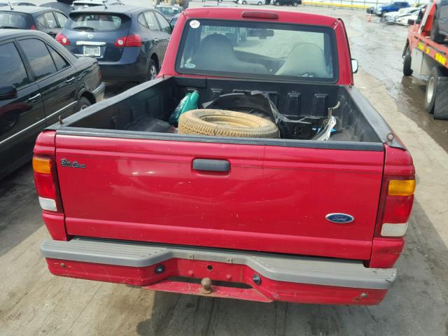 1FTYR10C6XPB52245 - 1999 FORD RANGER RED photo 6