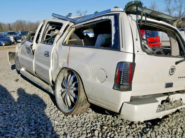 3GYFK66N64G260649 - 2004 CADILLAC ESCALADE E WHITE photo 3