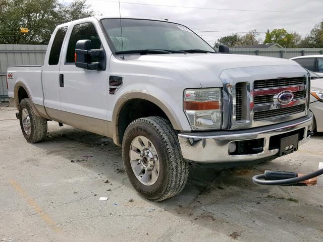 1FTSX21R48EB83480 - 2008 FORD F250 SUPER WHITE photo 1