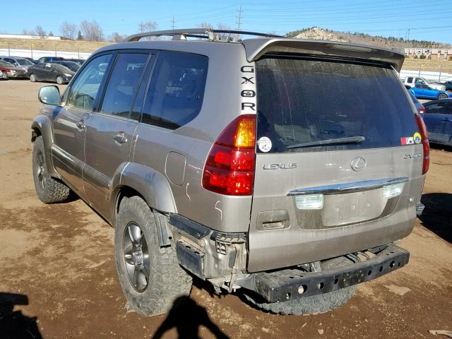 JTJBT20X740044170 - 2004 LEXUS GX 470 GOLD photo 3