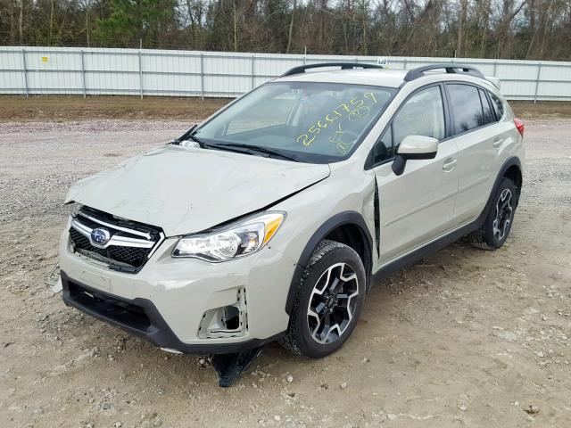 JF2GPADC0HH243049 - 2017 SUBARU CROSSTREK GOLD photo 2