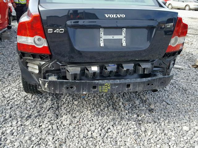 YV1MS382672277747 - 2007 VOLVO S40 2.4I BLACK photo 10