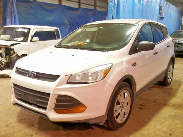 1FMCU0F75GUA82358 - 2016 FORD ESCAPE S WHITE photo 2