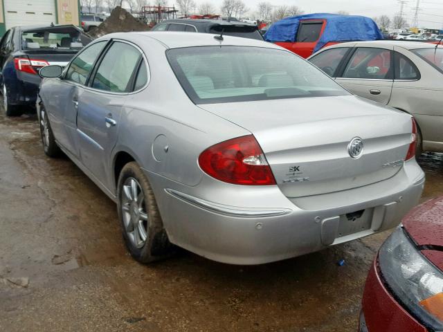 2G4WE587461181347 - 2006 BUICK LACROSSE C SILVER photo 3