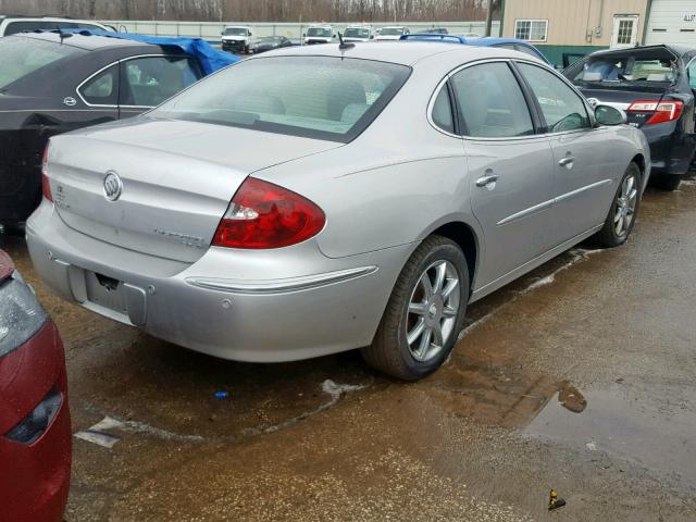 2G4WE587461181347 - 2006 BUICK LACROSSE C SILVER photo 4