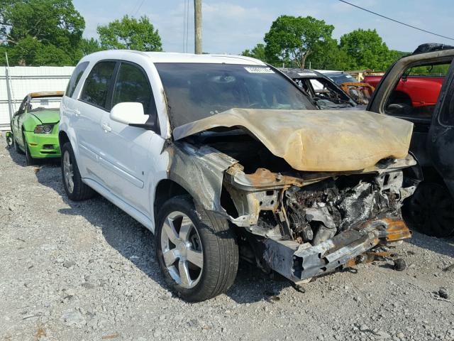 2CNDL037186057176 - 2008 CHEVROLET EQUINOX SP WHITE photo 1