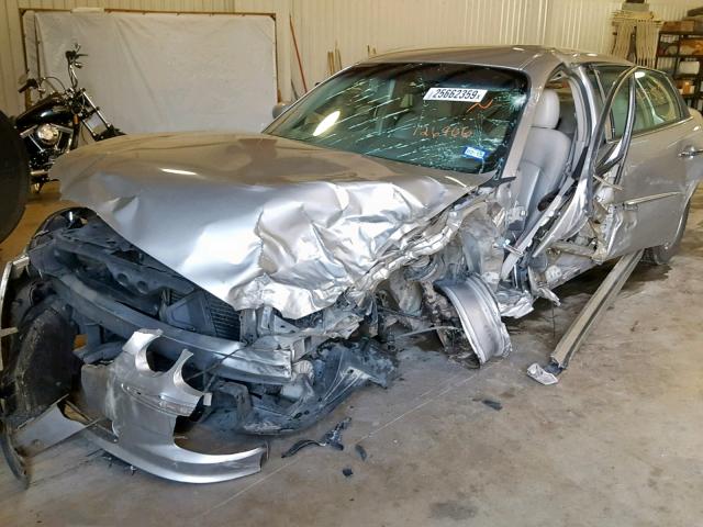 2G4WD582781126966 - 2008 BUICK LACROSSE C SILVER photo 9