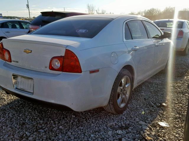 1G1ZH57B39F113822 - 2009 CHEVROLET MALIBU 1LT 白色 照片 4