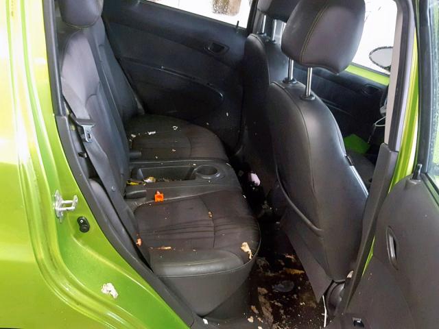 KL8CB6S92FC801521 - 2015 CHEVROLET SPARK LS GREEN photo 6