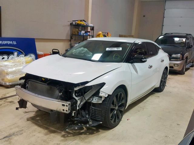 1N4AA6APXHC422633 - 2017 NISSAN MAXIMA 3.5 WHITE photo 2