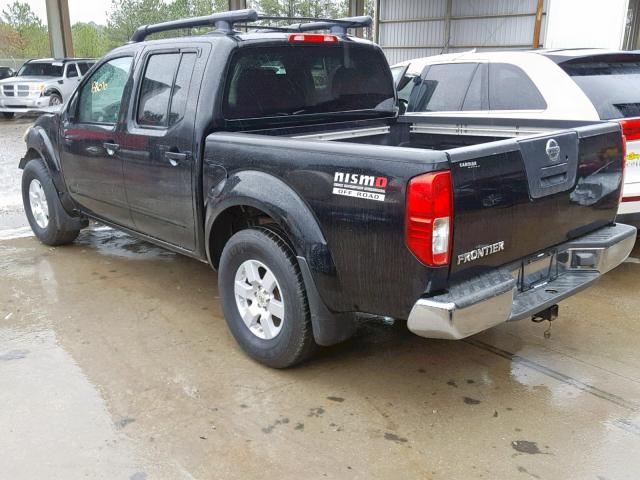 1N6AD07U15C421696 - 2005 NISSAN FRONTIER C BLACK photo 3