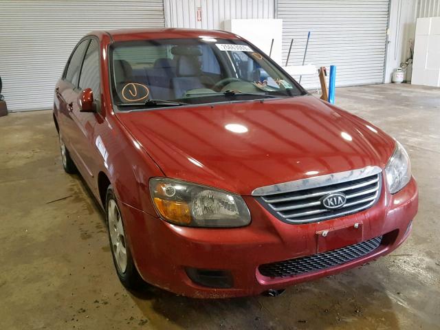 KNAFE221995667059 - 2009 KIA SPECTRA EX MAROON photo 1