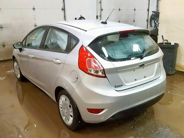 3FADP4TJ6EM241483 - 2014 FORD FIESTA S SILVER photo 3