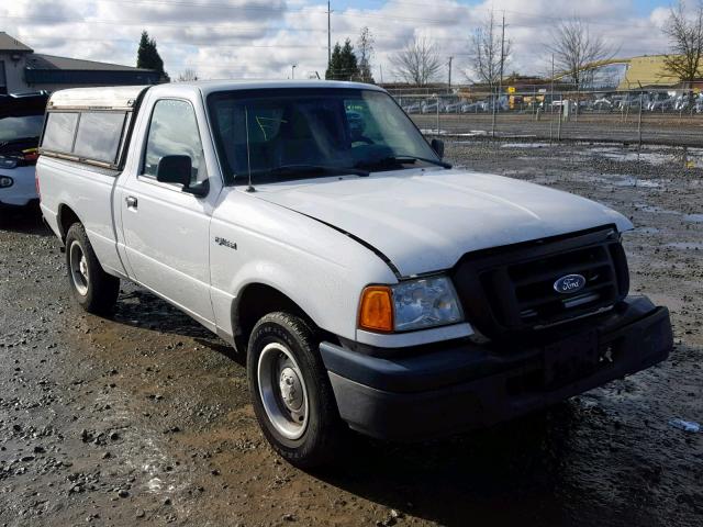 1FTYR10D04PB01456 - 2004 FORD RANGER WHITE photo 1