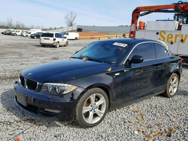 WBAUP7C56CVP23451 - 2012 BMW 128 I BLACK photo 2