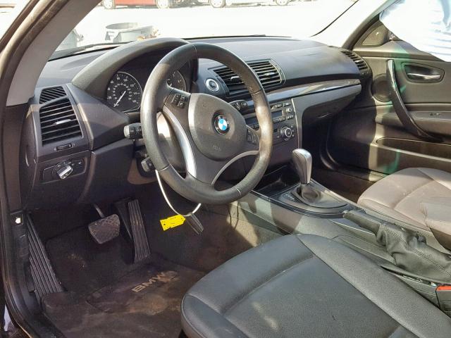 WBAUP7C56CVP23451 - 2012 BMW 128 I BLACK photo 5