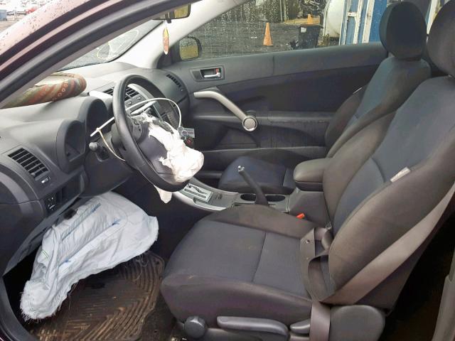 JTKDE3B75A0312453 - 2010 TOYOTA SCION TC Бордовый фото 5