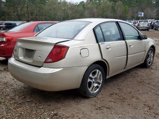 1G8AL52F73Z173924 - 2003 SATURN ION LEVEL TAN photo 4