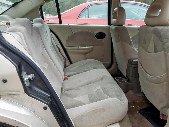 1G8AL52F73Z173924 - 2003 SATURN ION LEVEL TAN photo 6