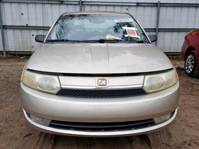 1G8AL52F73Z173924 - 2003 SATURN ION LEVEL TAN photo 9