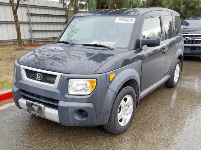 5J6YH28605L005828 - 2005 HONDA ELEMENT EX BLUE photo 2