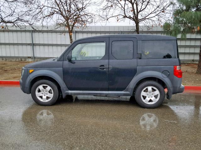 5J6YH28605L005828 - 2005 HONDA ELEMENT EX BLUE photo 9